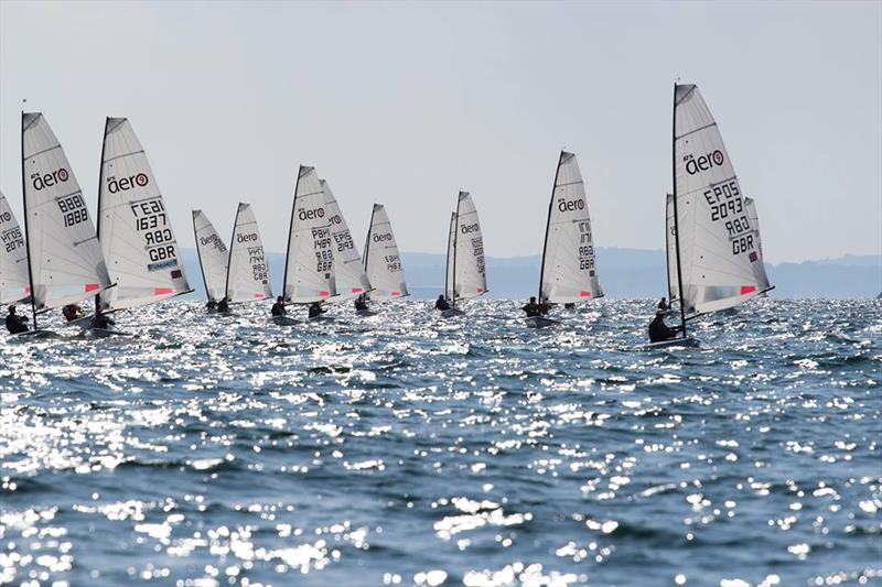 Magic Marine RS Aero UK Nationals at Hayling Island photo copyright Steve Greenwood taken at Hayling Island Sailing Club and featuring the  class