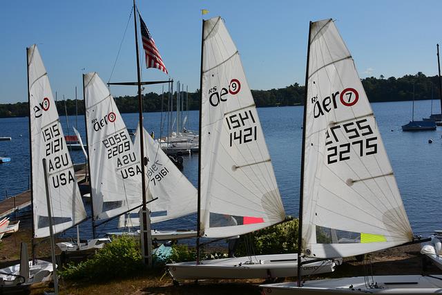 RS Aeros at the Massapoag Yacht Club 68th Annual Regatta photo copyright Diane Kampf taken at Massapoag Yacht Club and featuring the  class