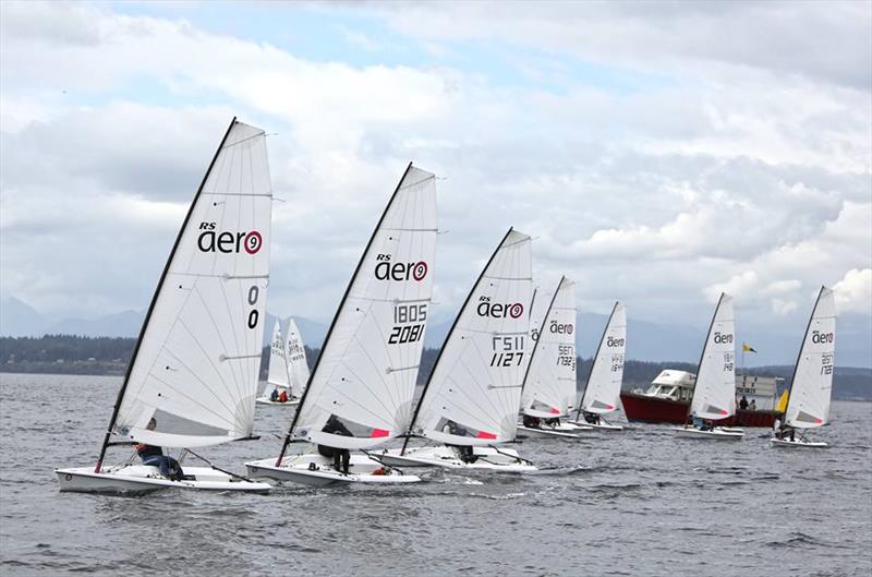 RS Aeros at the Puget Sound Sailing Championship - photo © Jan Anderson