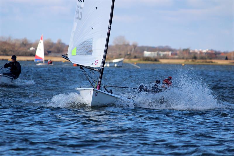 Highcliffe SC Icicle Open Series day 2 photo copyright Sarah Desjonqueres taken at Highcliffe Sailing Club and featuring the  class