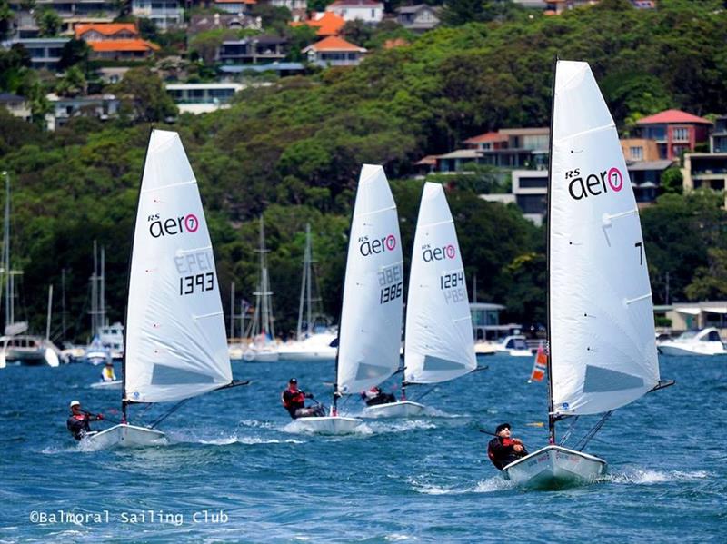 RS Aero New South Wales State Championships at Balmoral SC photo copyright Balmoral Sailing Club taken at Balmoral Sailing Club and featuring the  class