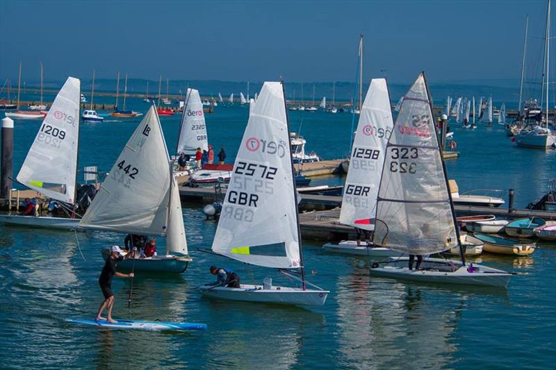 RS Aero UK Southern Championship at Lymington photo copyright RLymYC taken at Royal Lymington Yacht Club and featuring the  class