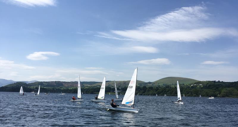 Action from the Ullswater Single Hander Weekend photo copyright Rebecca Bairstow taken at Ullswater Yacht Club and featuring the  class