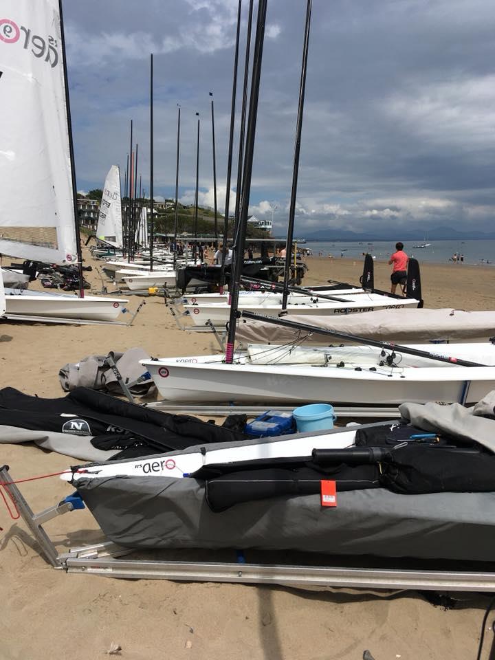 RS Aero UK Nationals at Abersoch photo copyright RS Aero UK Class Association taken at South Caernarvonshire Yacht Club and featuring the  class