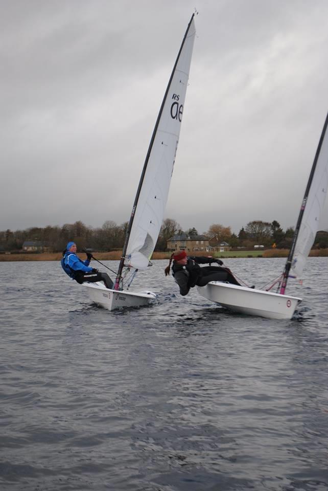 Bowmoor Bubble RS Aero Open photo copyright Linda Bonney taken at Bowmoor Sailing Club and featuring the  class