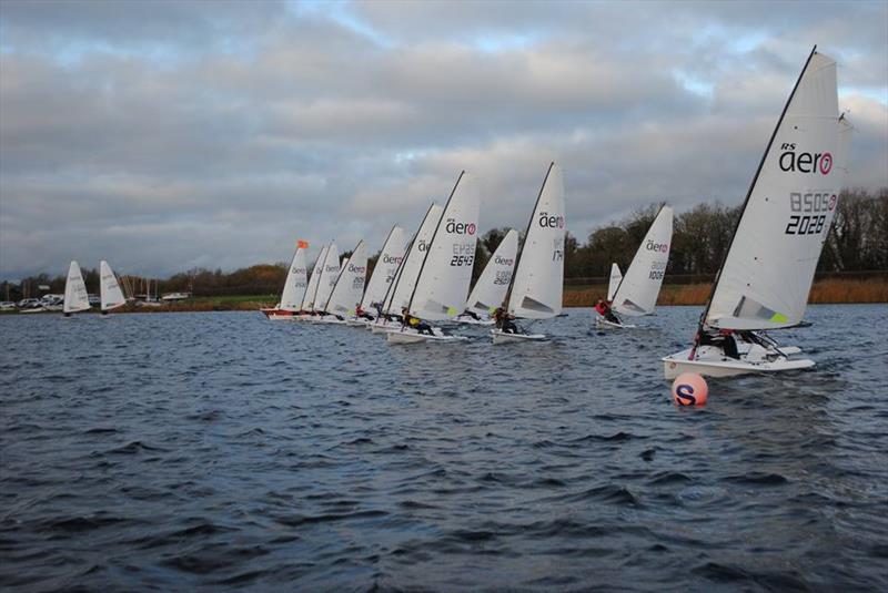 Bowmoor Bubble RS Aero Open photo copyright Linda Bonney taken at Bowmoor Sailing Club and featuring the  class