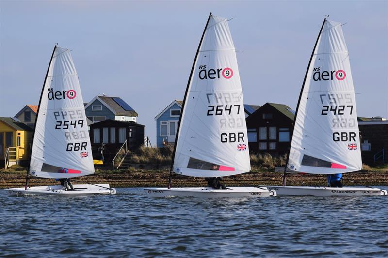 Highcliffe Sailing Club Icicle Series day 2 photo copyright Melanie Blackman taken at Highcliffe Sailing Club and featuring the  class