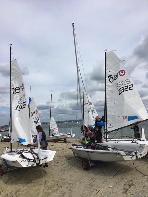 Women On Water at Hayling Island SC photo copyright Linda Stokes taken at Hayling Island Sailing Club and featuring the  class