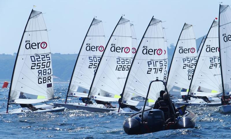 RS Aero UK National Championships and International Open at East Lothian photo copyright Derek Braid taken at East Lothian Yacht Club and featuring the  class