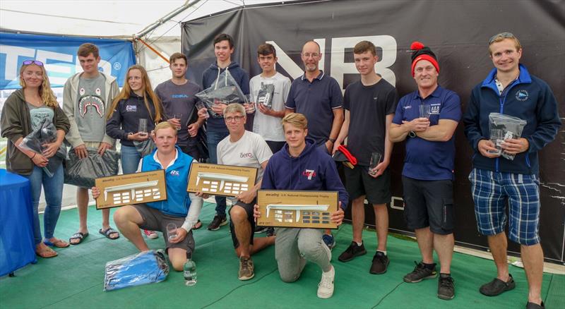 RS Aero UK National Championships and International Open at East Lothian photo copyright Derek Braid taken at East Lothian Yacht Club and featuring the  class