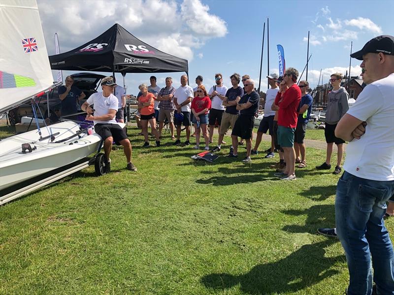 RS Aero UK National Championships and International Open at East Lothian photo copyright Derek Braid taken at East Lothian Yacht Club and featuring the  class