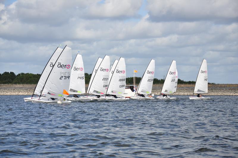 Burton RS Aero Open photo copyright Helen Lancashire taken at Burton Sailing Club and featuring the  class