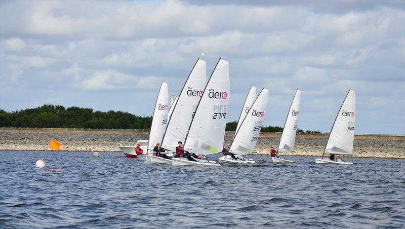 Burton RS Aero Open photo copyright Helen Lancashire taken at Burton Sailing Club and featuring the  class