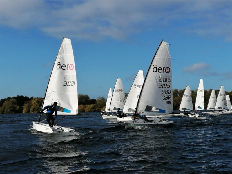 RS Aero UK Youth Championships at Burghfield photo copyright Andrew Wilde taken at Burghfield Sailing Club and featuring the  class