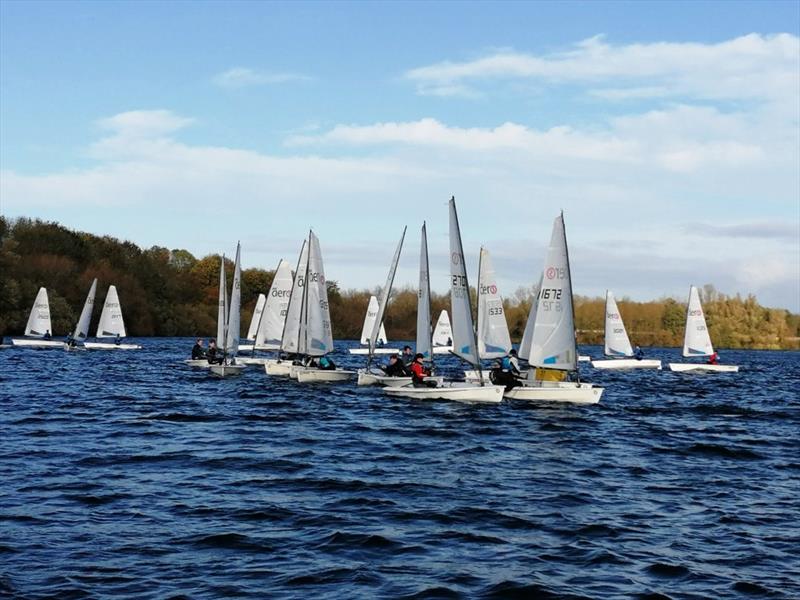 RS Aero UK Youth Championships at Burghfield photo copyright Andrew Wilde taken at Burghfield Sailing Club and featuring the  class