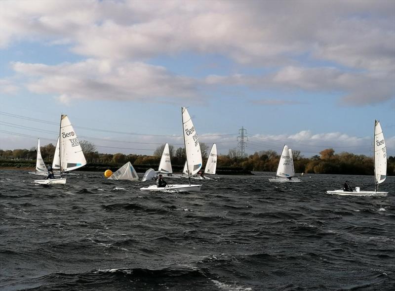 RS Aero UK Youth Championships at Burghfield photo copyright Andrew Wilde taken at Burghfield Sailing Club and featuring the  class