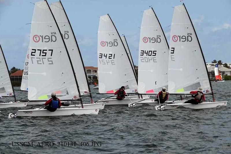 RS Aero Groundhog Day Distance Challenge at Jensen Beach, Florida photo copyright Mike Grant taken at  and featuring the  class