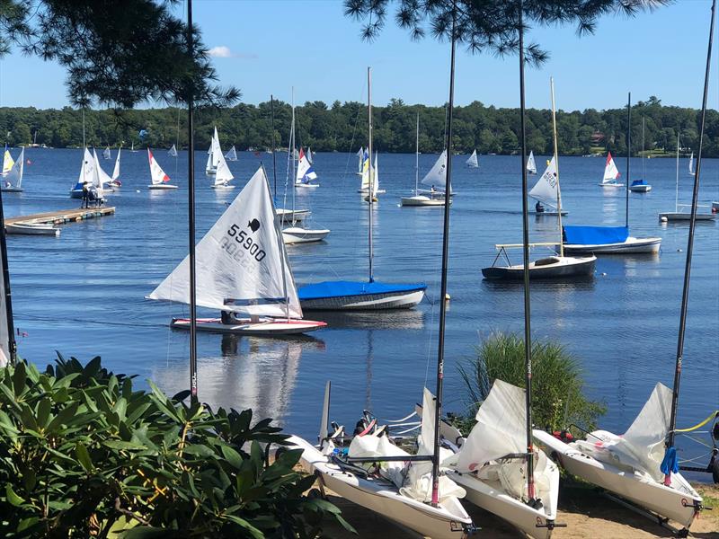 RS Aeros at the Massapoag Yacht Club 72nd Annual Regatta - photo © Diane Kampf