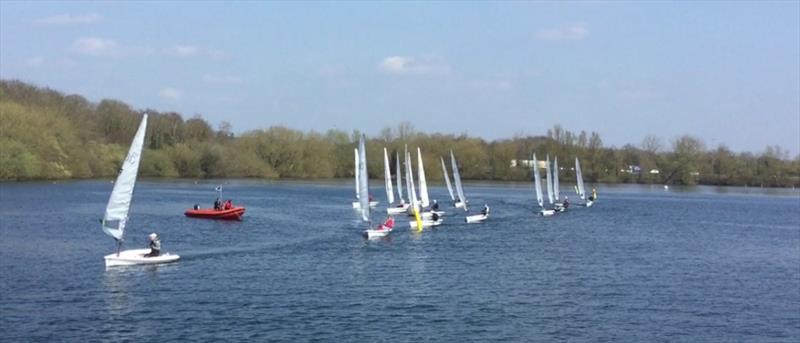 RS Aero UK Spring Championships photo copyright Burghfield Sailing Club taken at Burghfield Sailing Club and featuring the  class