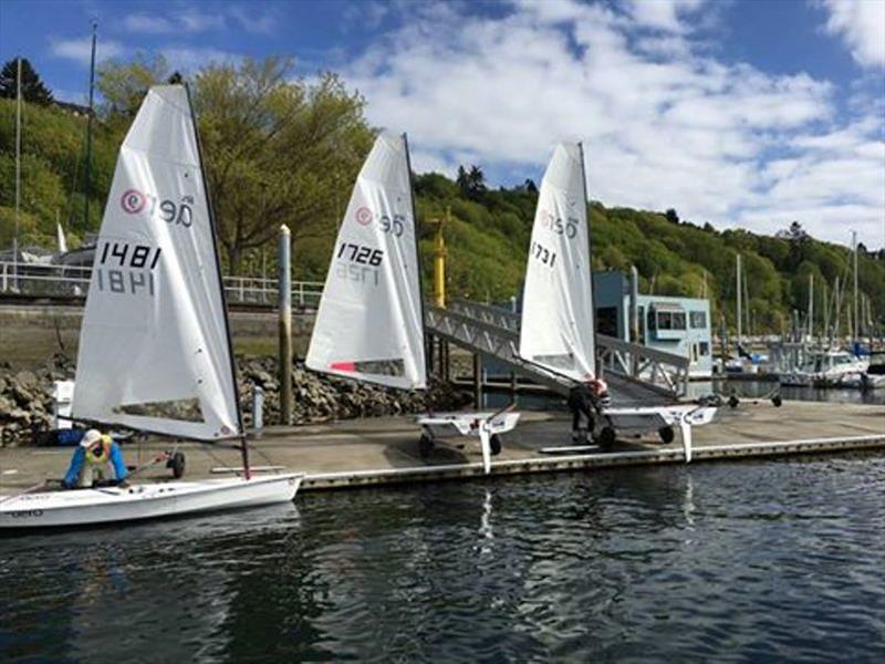 RS Aeros Puget Sound Spring Regatta photo copyright Corinthian Yacht Club taken at Corinthian Yacht Club of Seattle and featuring the  class