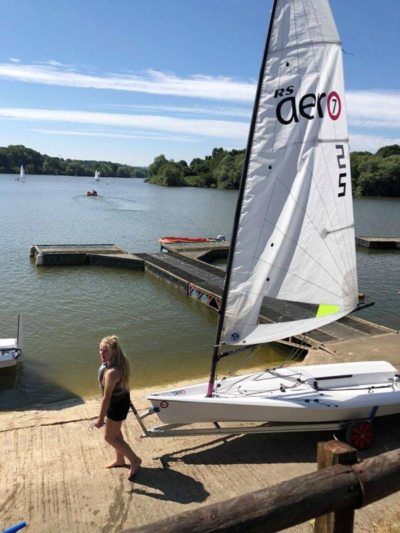 Sutton Bingham Open Meeting – Round 2 of RS Aero Southwest Mini Series - photo © Sutton Bingham Sailing Club