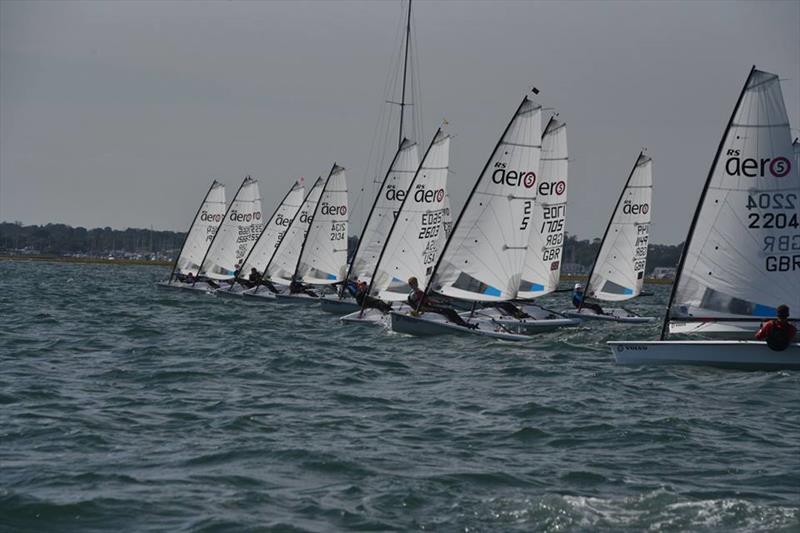 RS Aero UK Youth Championship at Lymington Town photo copyright Nicholas Willcocks taken at Lymington Town Sailing Club and featuring the  class