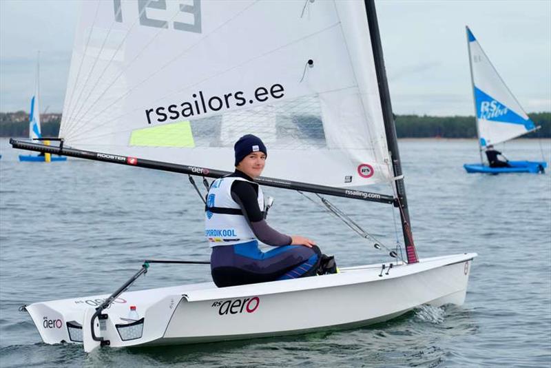 Markus Maalt wins the RS Aeros at the Oktoberfest Regatta - photo © RS Sailors Estonia