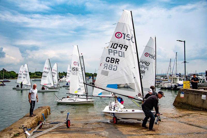 2019 Royal Lymington RS Aero Open photo copyright Royal Lymington Yacht Club taken at Royal Lymington Yacht Club and featuring the  class