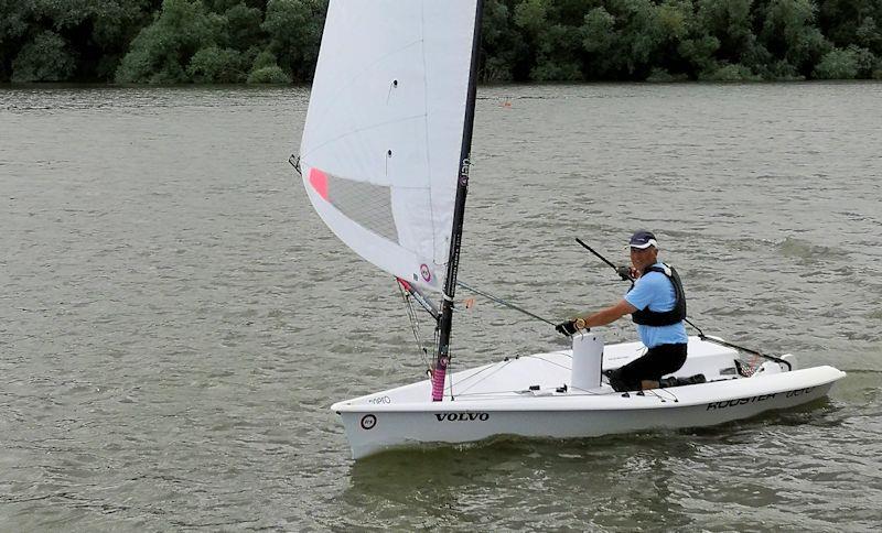 Chris Jones racing with the RS Aeros at Sutton Bingham photo copyright SBSC taken at Sutton Bingham Sailing Club and featuring the  class