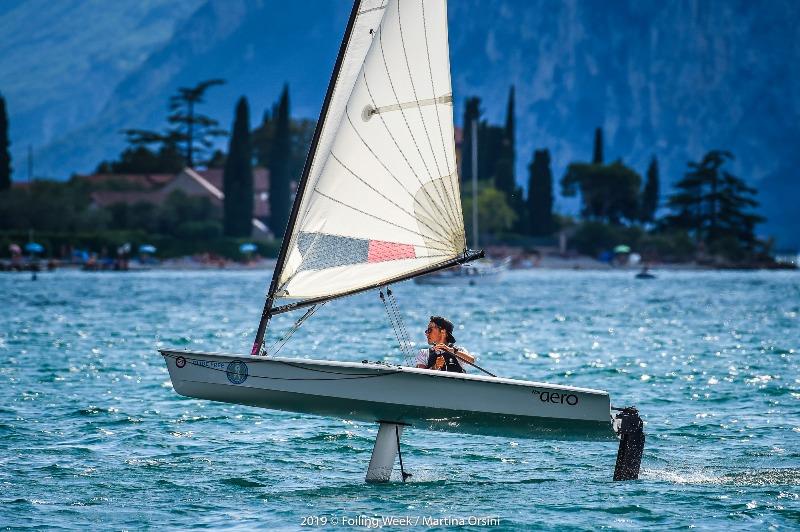 RYA First Flight sailfoil taster sessions at Foiling Week Lake Garda photo copyright Foiling Week / Martina Orsini taken at  and featuring the  class