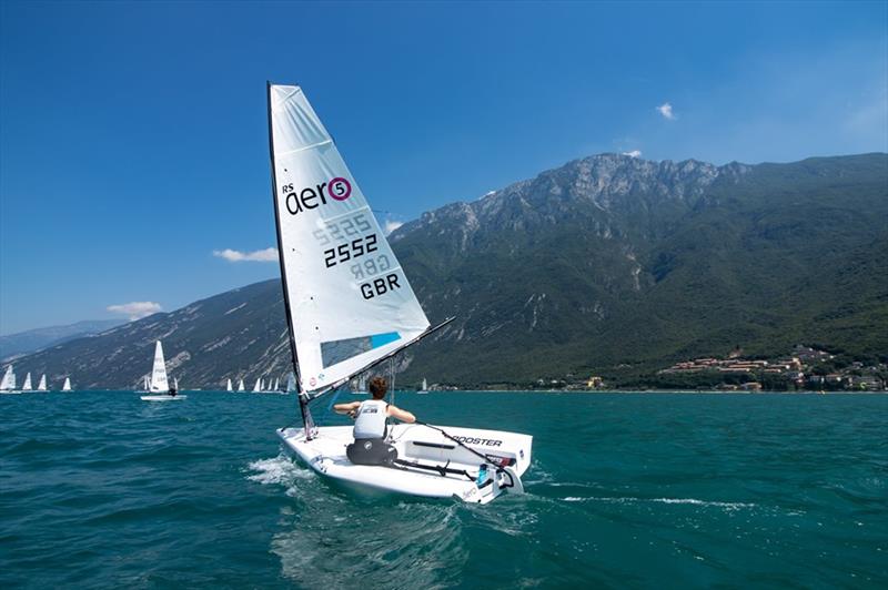 2019 RS Aero European Championship - Day 1 photo copyright RS Sailing taken at Fraglia Vela Malcesine and featuring the  class