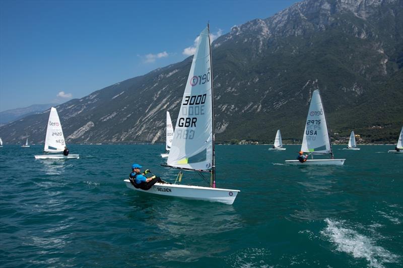 2019 RS Aero European Championship - Day 2 photo copyright RS Sailing taken at Fraglia Vela Malcesine and featuring the  class