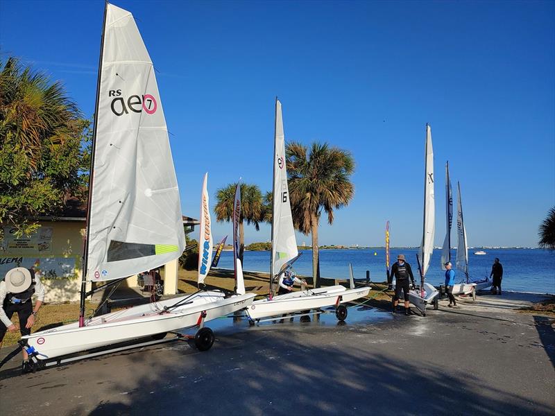RS Aeros at the Winter Fun Regatta photo copyright RS Aero North American Class Association taken at Indian River Yacht Club and featuring the  class
