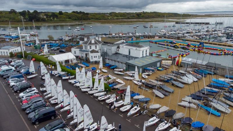 Lymington RS Aero Open photo copyright Jason Ludlow taken at Lymington Town Sailing Club and featuring the  class