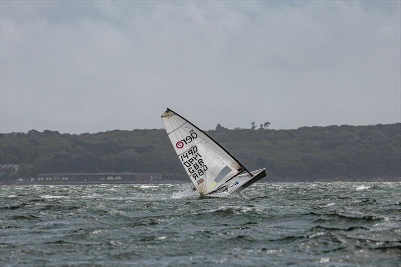 Lymington RS Aero Open photo copyright Jason Ludlow taken at Lymington Town Sailing Club and featuring the  class