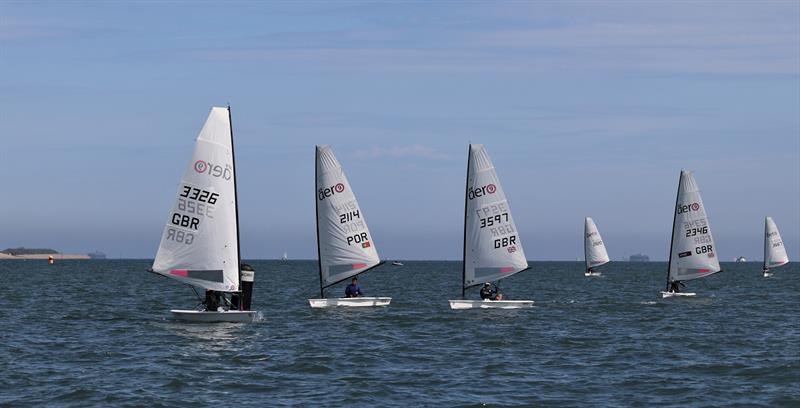 RS Aeros at Lee-on-the-Solent photo copyright Paul Millard taken at  and featuring the  class