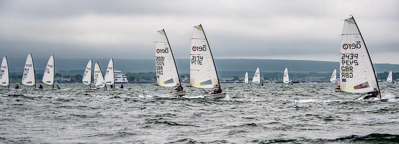 RS Aeros at the 2021 Lymington Dinghy Regatta photo copyright Paul French taken at  and featuring the  class