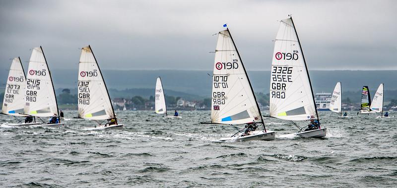 RS Aeros at the 2021 Lymington Dinghy Regatta photo copyright Paul French taken at  and featuring the  class