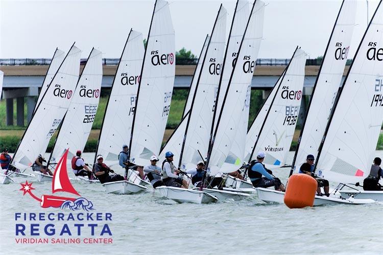 2021 RS Aero Firecracker Regatta photo copyright Viridian Sailing Center taken at Viridian Sailing Center and featuring the  class