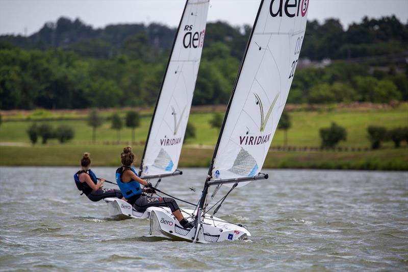 2021 RS Aero Firecracker Regatta photo copyright Viridian Sailing Center taken at Viridian Sailing Center and featuring the  class