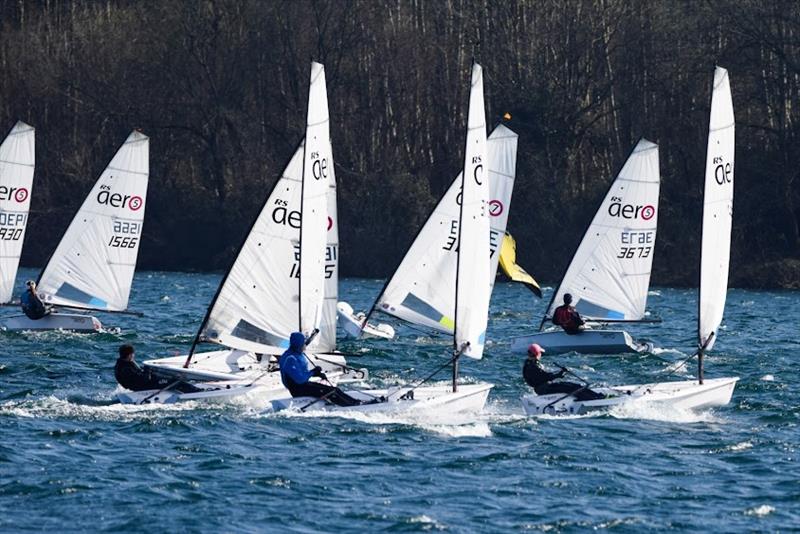 RS Aero UK Winter Championships at Burghfield photo copyright Stephen Day taken at Burghfield Sailing Club and featuring the  class