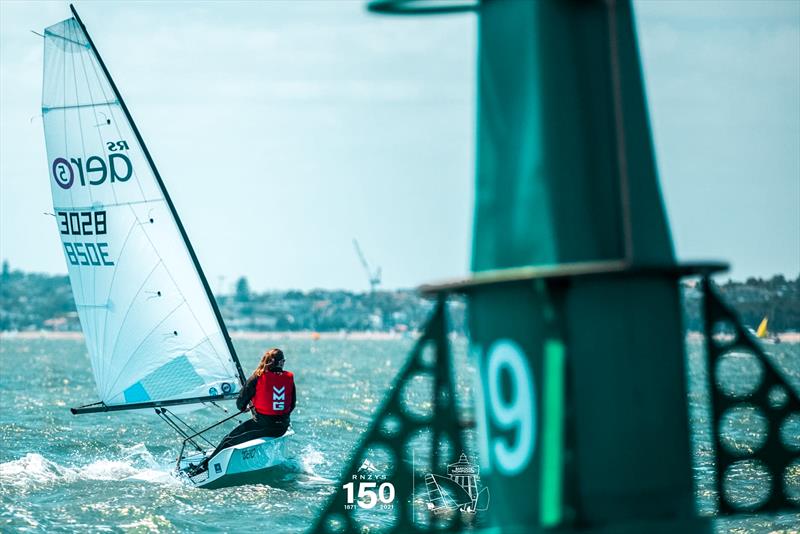 Kelly Main sailing in the Bridge 2 Bean - photo © RNZYS Media