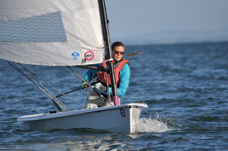 Zoe Hawkins is a regular competitor in her RS Aero at French Bay YC, sailing in a mixed class fleet. - photo © Brent Withers