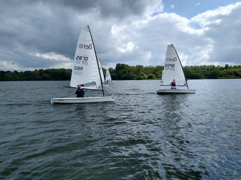 Leigh & Lowton RS Aero Open photo copyright Leigh & Lowton SC taken at Leigh & Lowton Sailing Club and featuring the  class