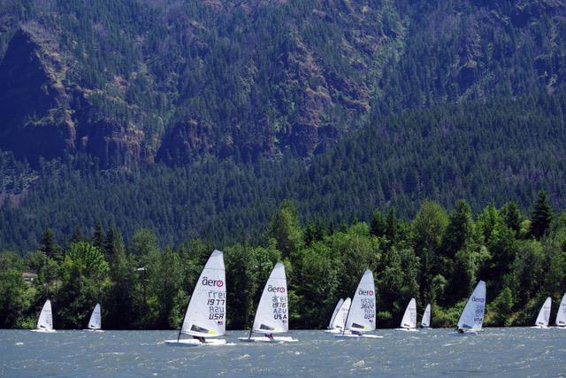 RS Aero Worlds at Cascade Locks, Oregon day 1 - photo © Bill Symes