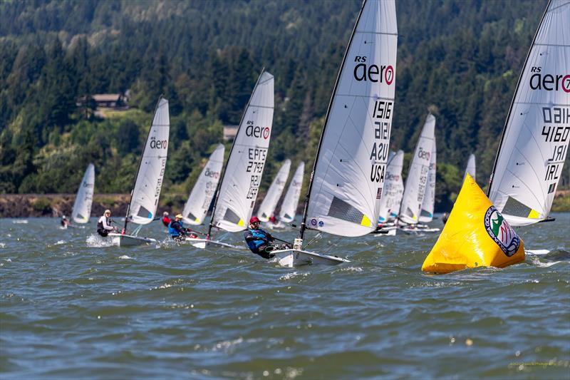 RS Aero Worlds at Cascade Locks, Oregon day 2 - photo © Bob Stawicki