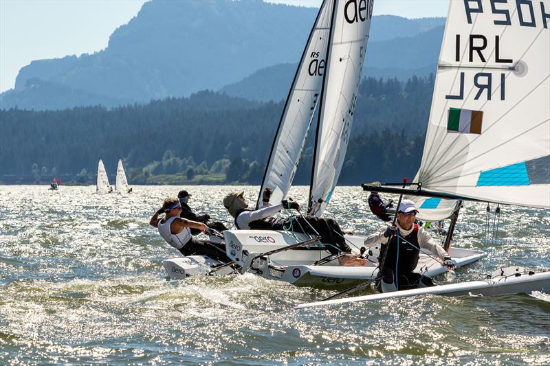 RS Aero Worlds at Cascade Locks, Oregon day 2 photo copyright Bob Stawicki taken at Columbia Gorge Racing Association and featuring the  class