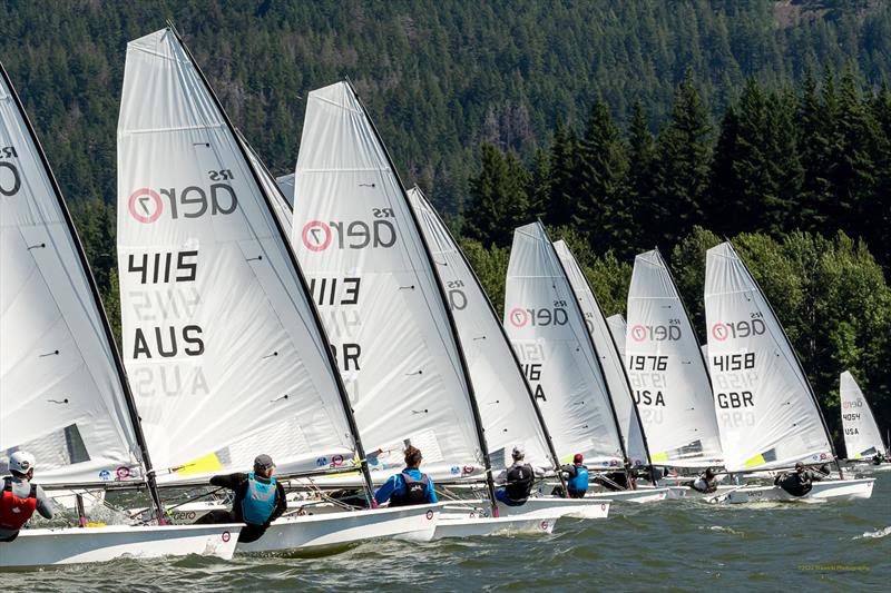 RS Aero Worlds at Cascade Locks, Oregon day 2 photo copyright Bob Stawicki taken at Columbia Gorge Racing Association and featuring the  class