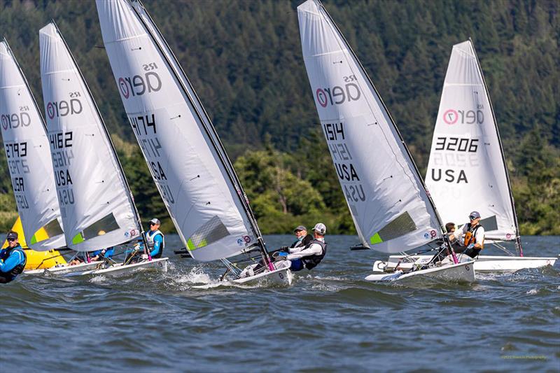 RS Aero Worlds at Cascade Locks, Oregon day 3 photo copyright Bob Stawicki taken at Columbia Gorge Racing Association and featuring the  class