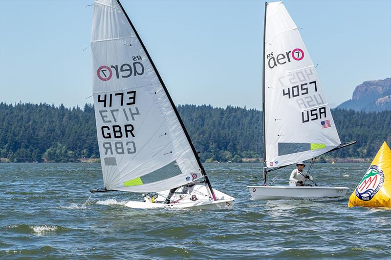 RS Aero Worlds at Cascade Locks, Oregon day 4 photo copyright Bob Stawicki taken at Columbia Gorge Racing Association and featuring the  class